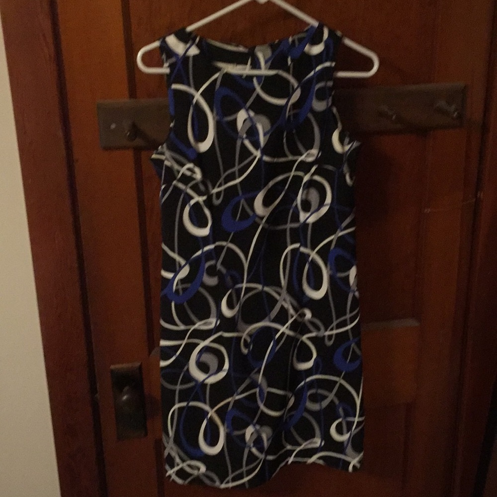 Geometric Dress Barn Dress